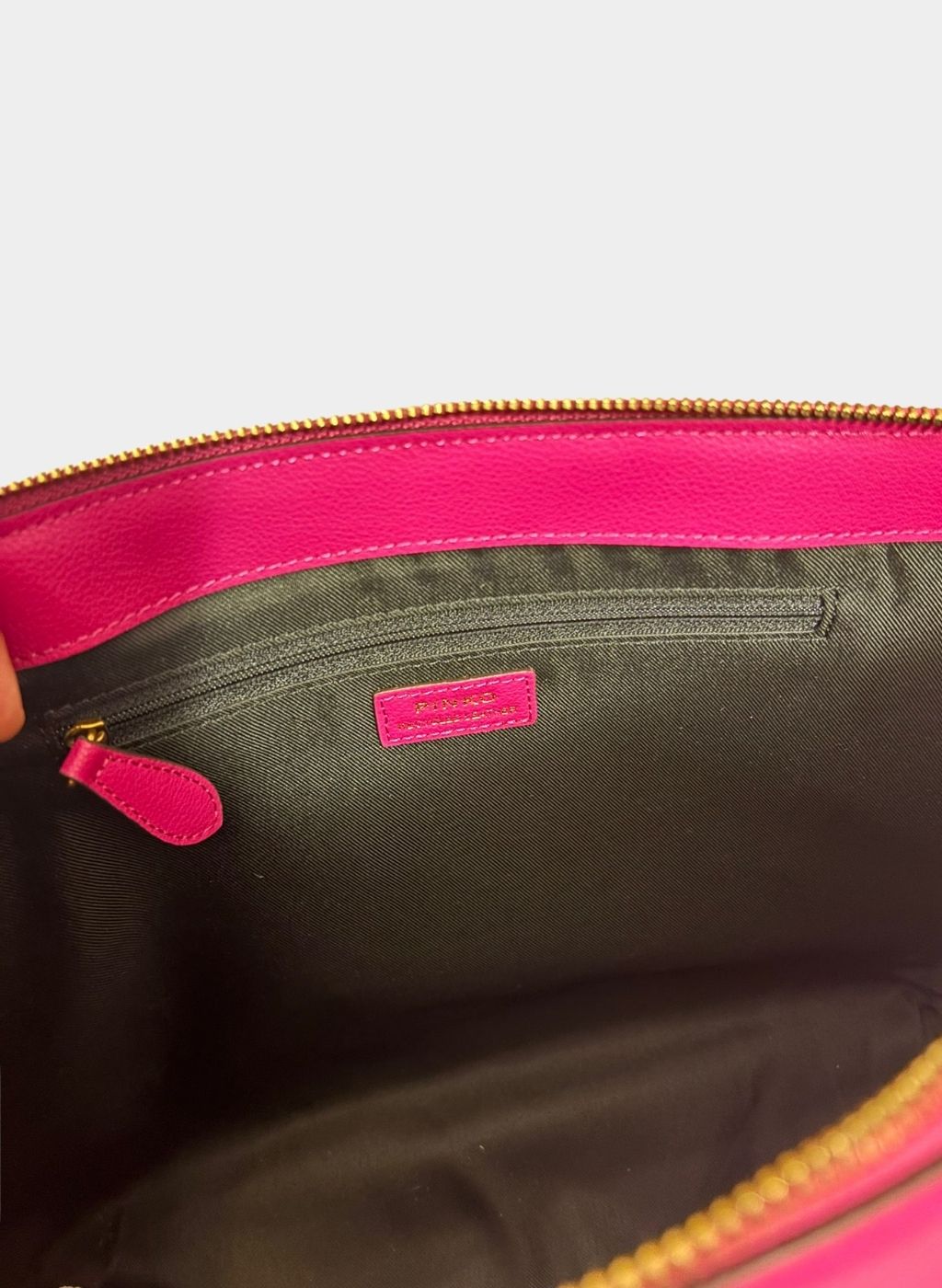 PINKO TOTE BAG FUCHSIA