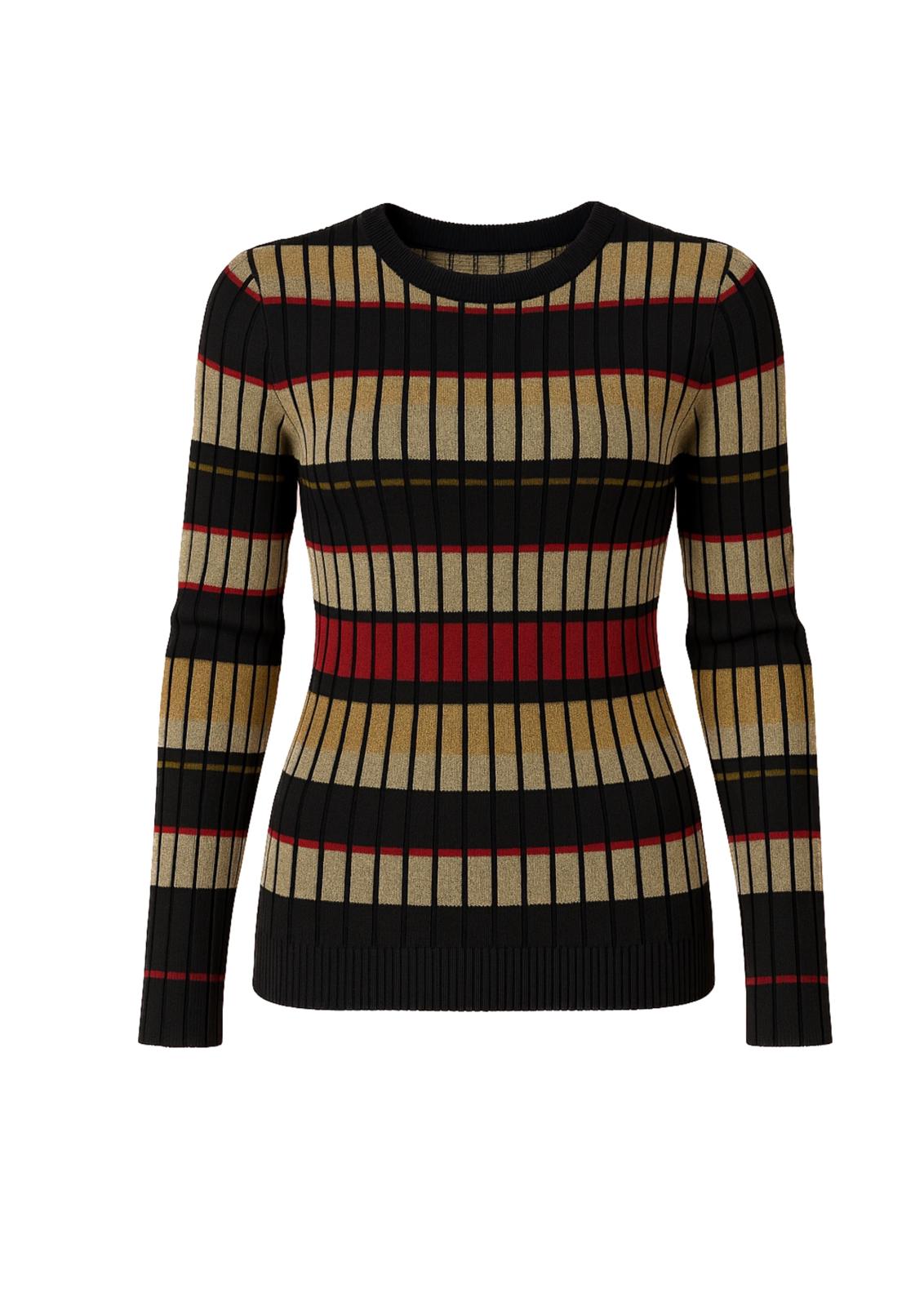 Maglione Guess Donna a Righe Multicolor