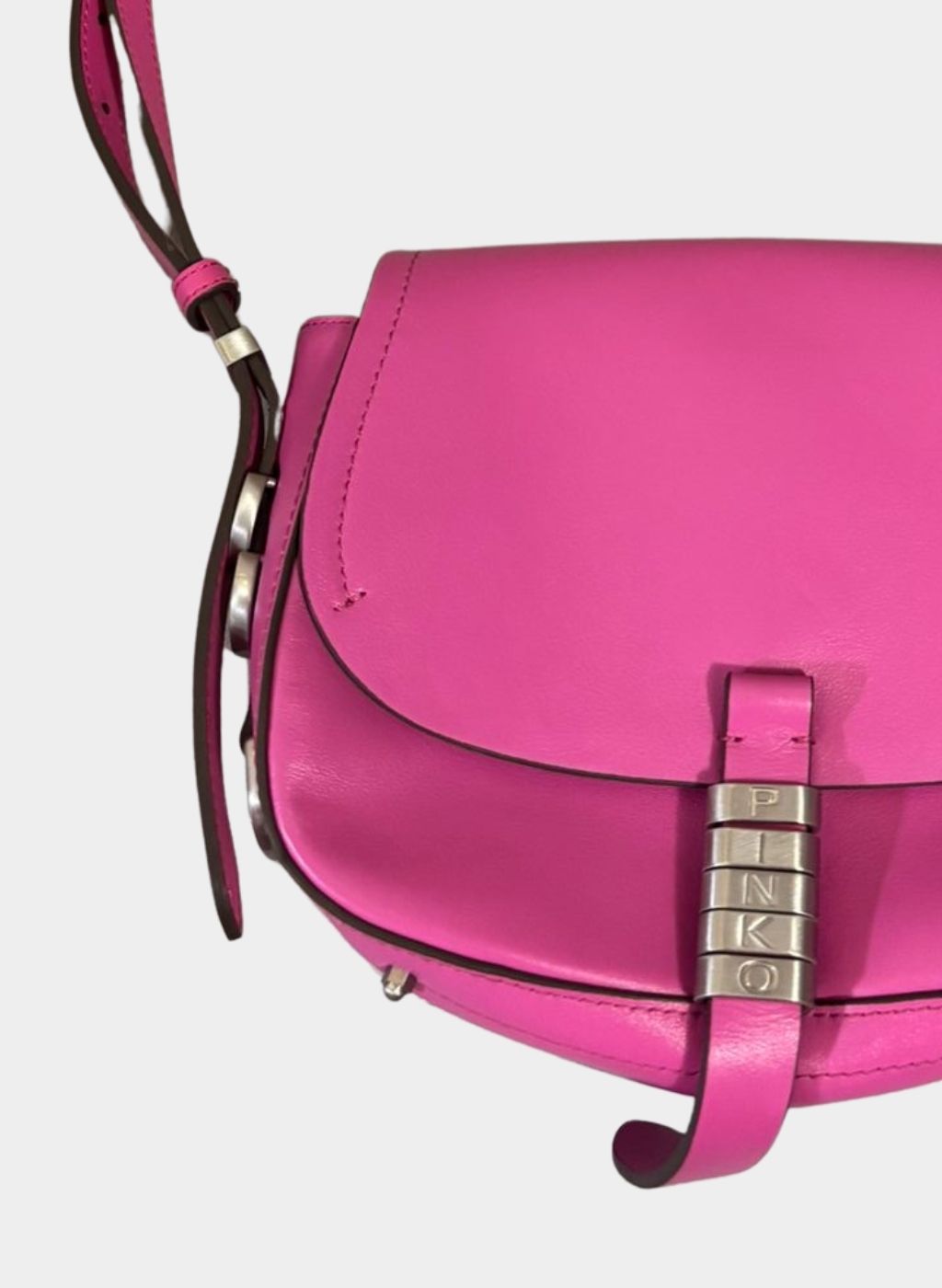 PINKO Borsa Saddle Micro rosa