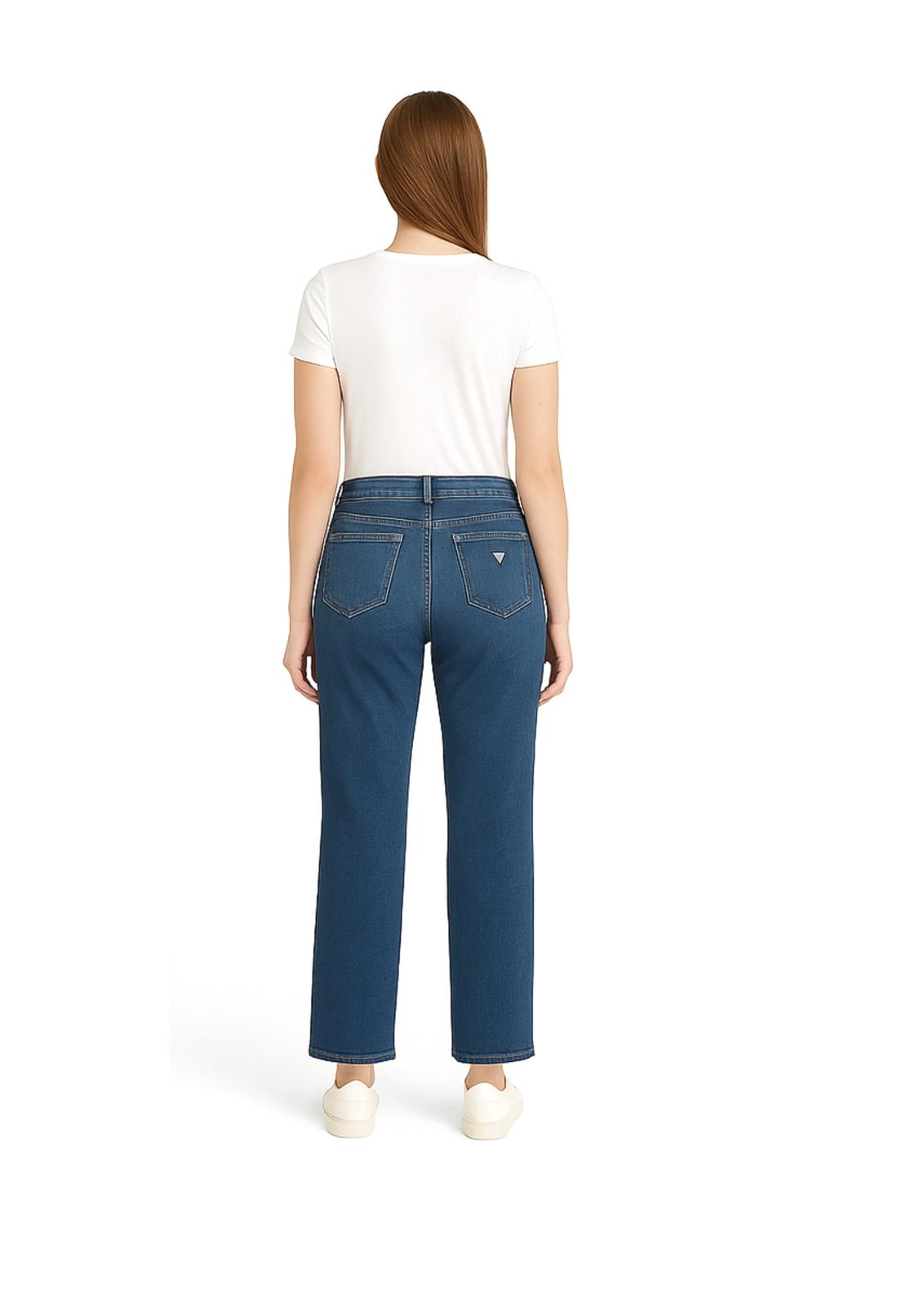 Jeans Guess Donna Straight Fit a Vita Alta
