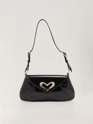 PINKO 520 Shoulder Bag Fl BLACK