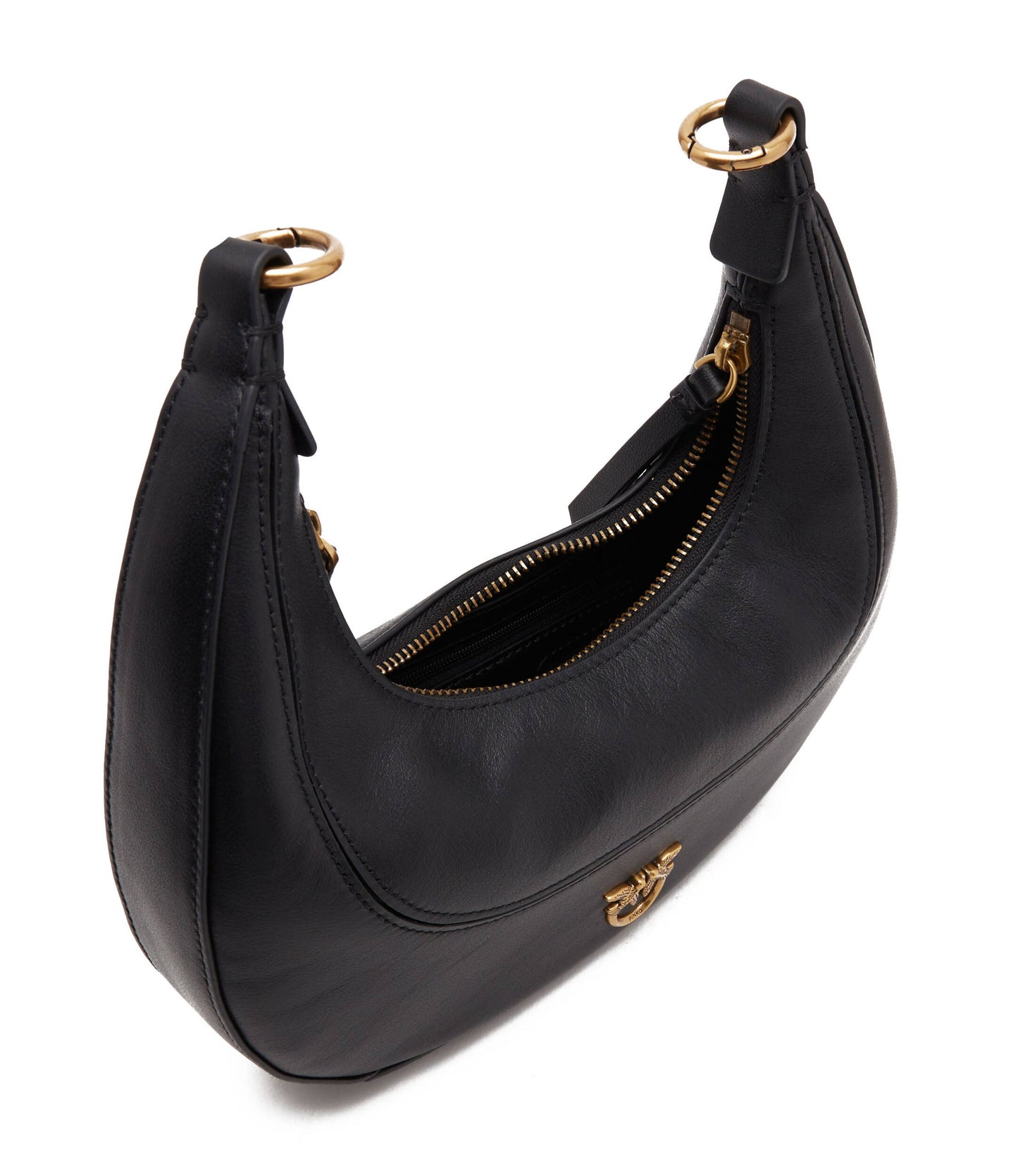 BRIOCHE HOBO MINI MORBIDO - Borsa a mano - black