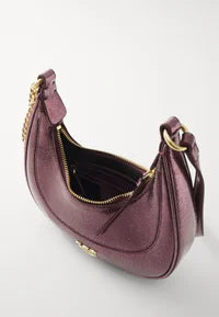 PINKO BRIOCHE HOBO MINI TEXTURE - Borsa a tracolla