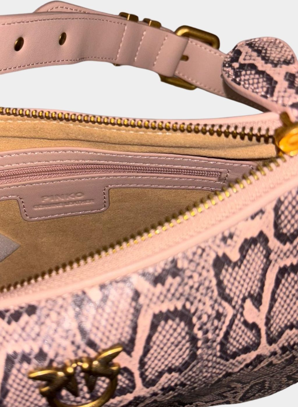 PINKO love bag python
