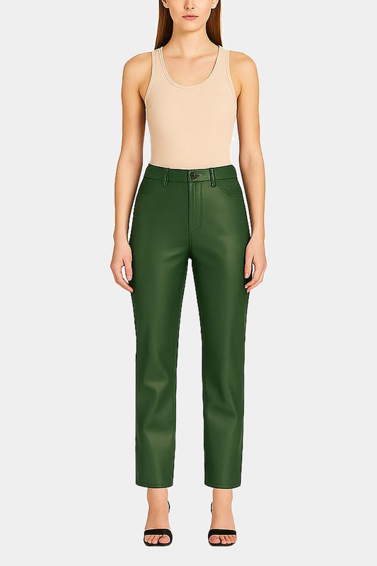 Pantaloni Guess Donna in Ecopelle