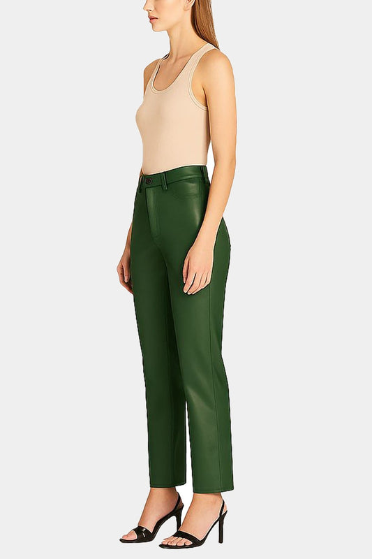 Pantaloni Guess Donna in Ecopelle