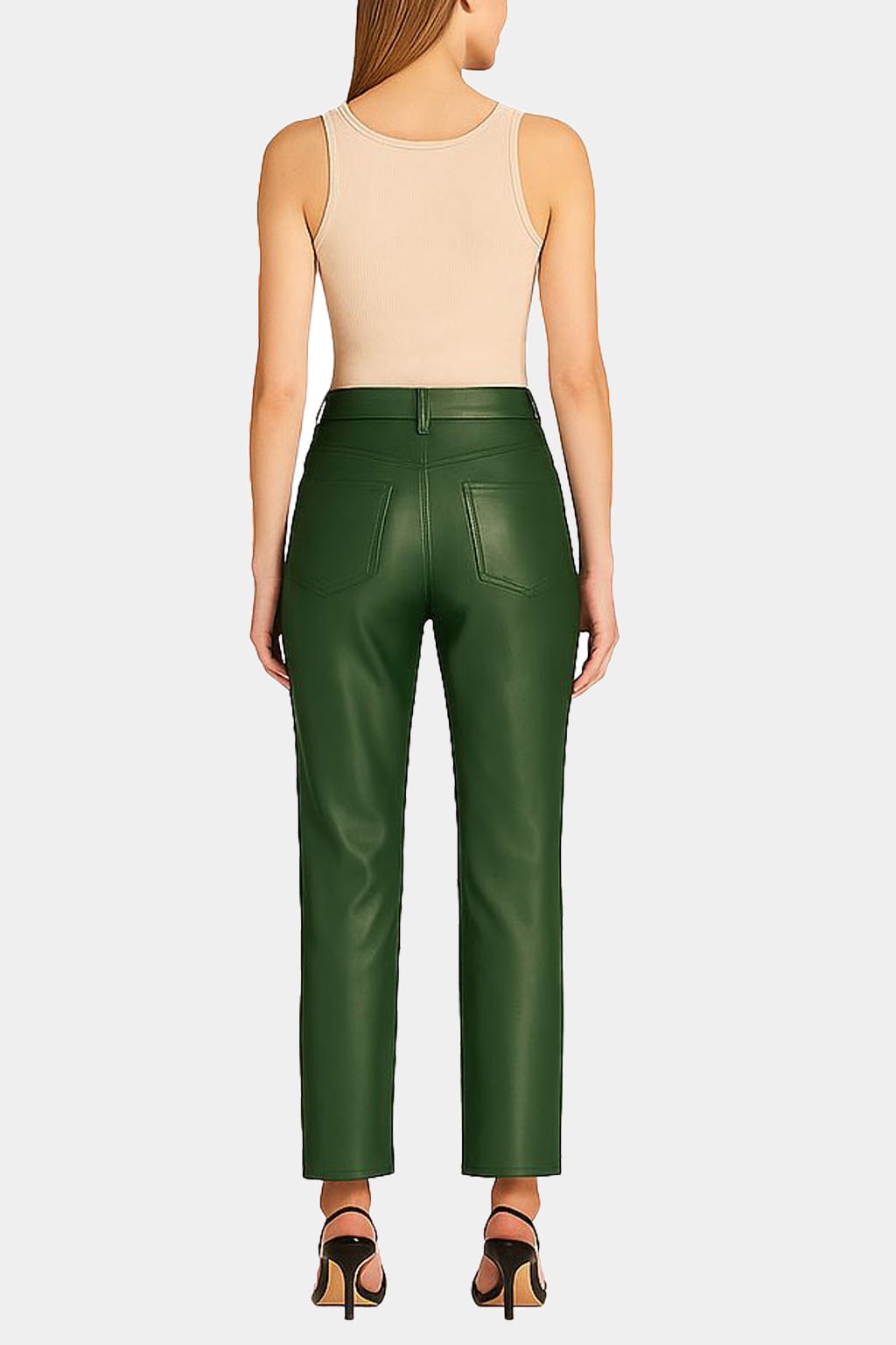 Pantaloni Guess Donna in Ecopelle