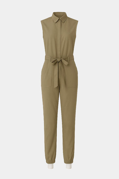 Salopette Guess Donna in Tessuto con Cintura