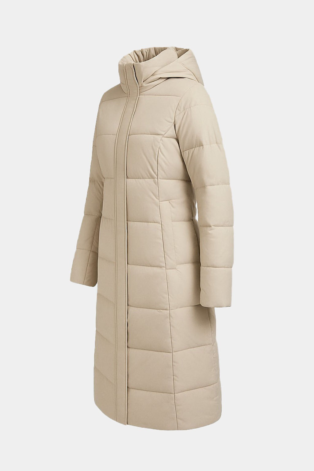 Piumino Lungo Guess Donna con Cappuccio