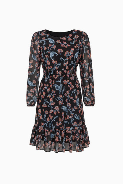 Abito Guess Donna a Fiori in Chiffon