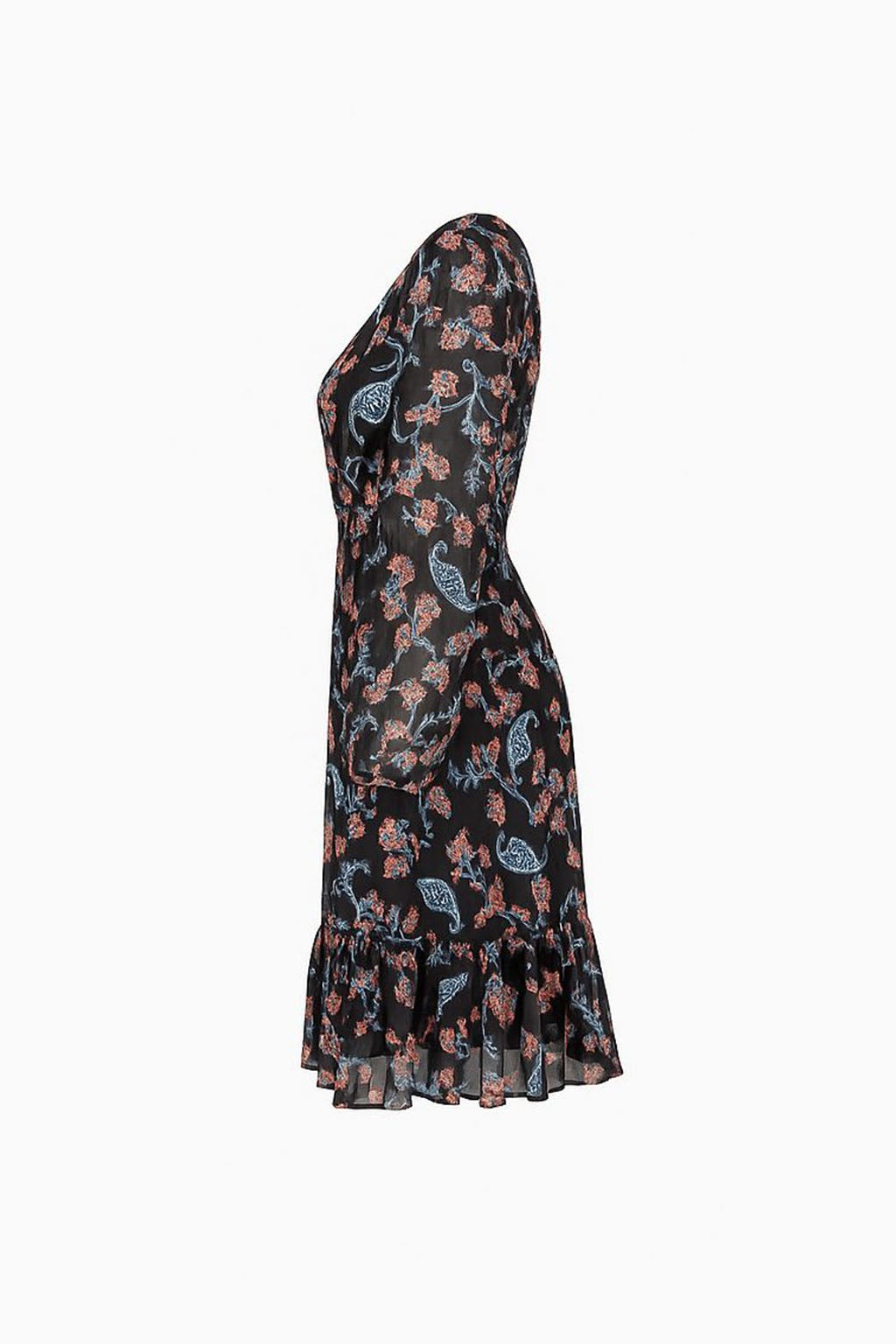 Abito Guess Donna a Fiori in Chiffon