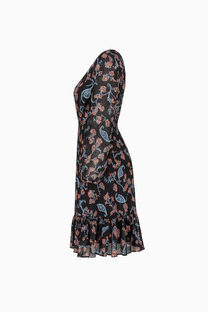 Abito Guess Donna a Fiori in Chiffon