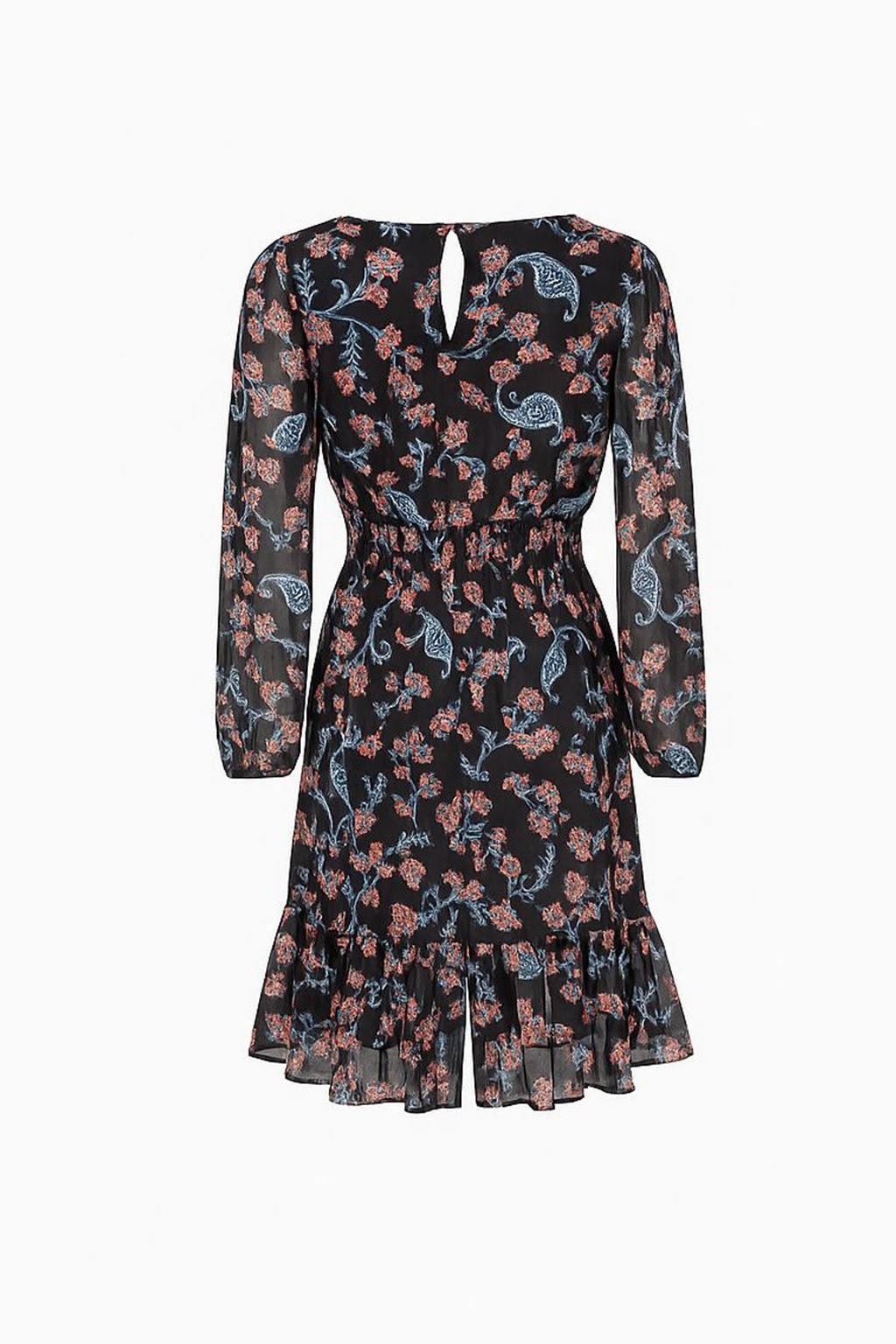 Abito Guess Donna a Fiori in Chiffon