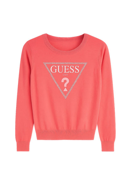 Felpa Guess Donna con Logo Iconico