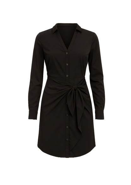 Abito Chemisier Guess Donna con Nodo in Vita