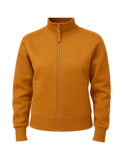 Giacca Guess con zip in tessuto simil spugna