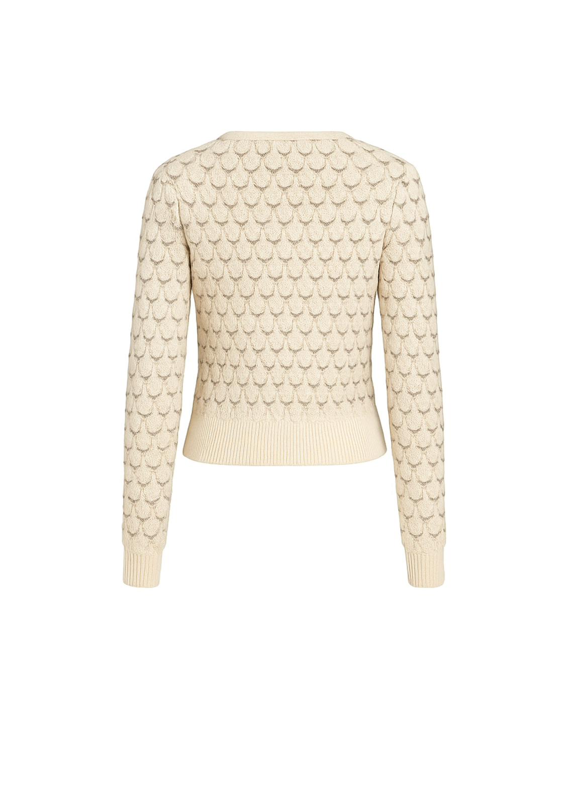 Cardigan Guess Donna in Maglia con Lavorazione a Rilievo