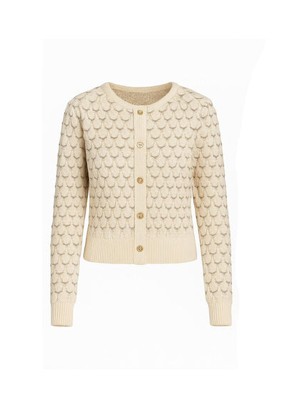 Cardigan Guess Donna in Maglia con Lavorazione a Rilievo