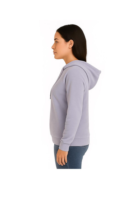 Felpa Guess Donna con Cappuccio e Logo in Rilievo