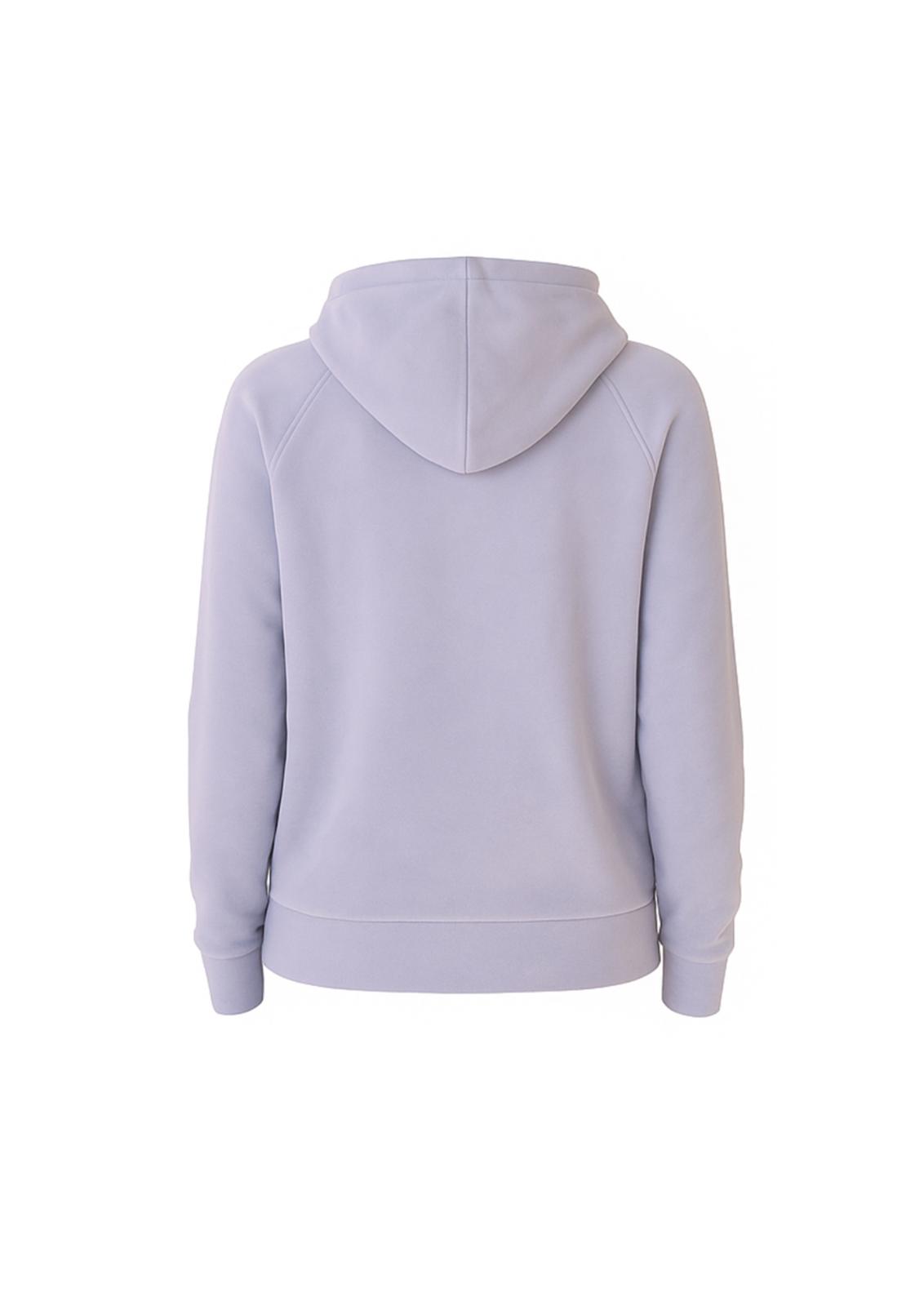 Felpa Guess Donna con Cappuccio e Logo in Rilievo