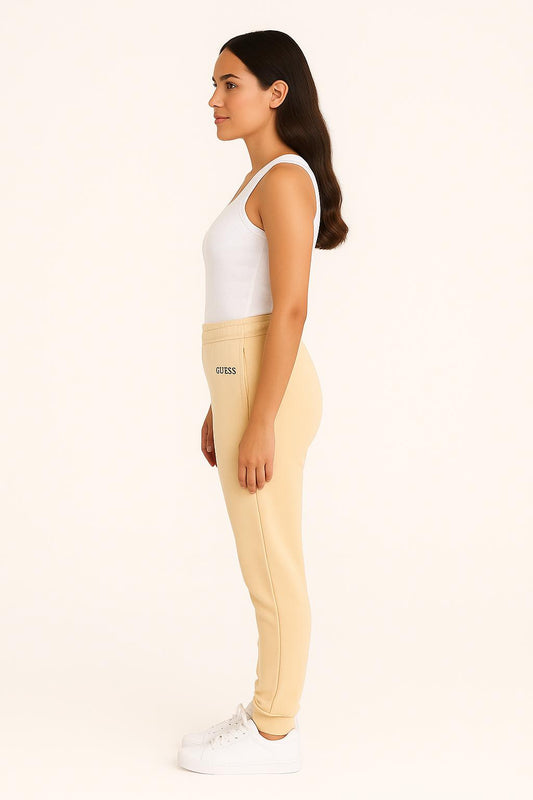 Pantaloni Jogger Guess Donna in Cotone