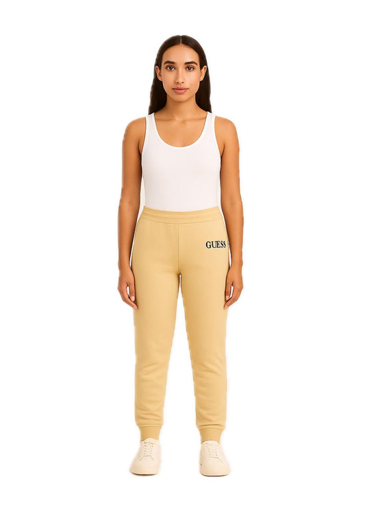 Pantaloni Jogger Guess Donna in Cotone