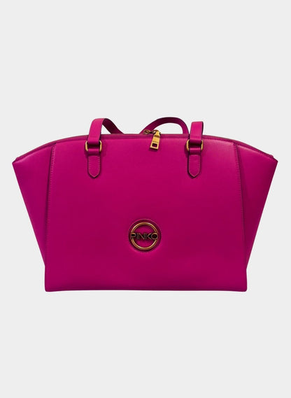 PINKO TOTE BAG FUCHSIA