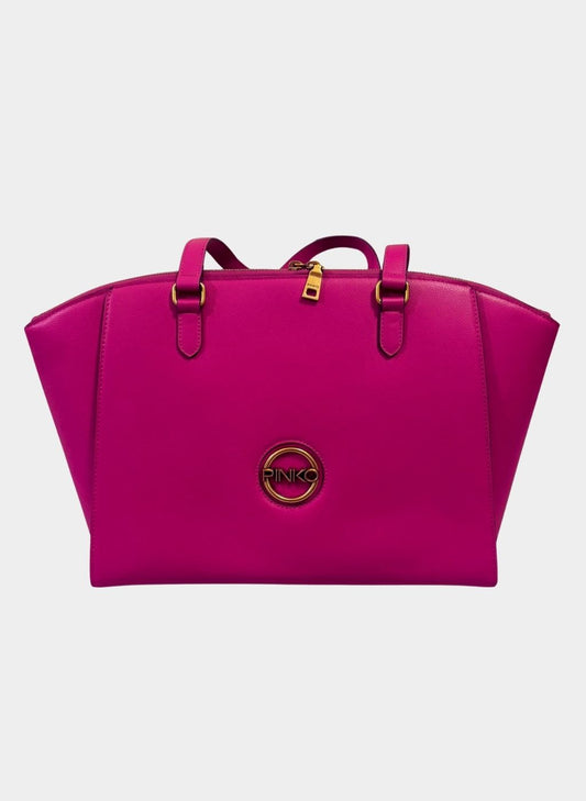 PINKO TOTE BAG FUCHSIA