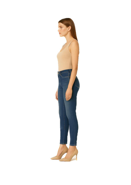 Jeans Guess Donna Skinny Fit in Denim Blu