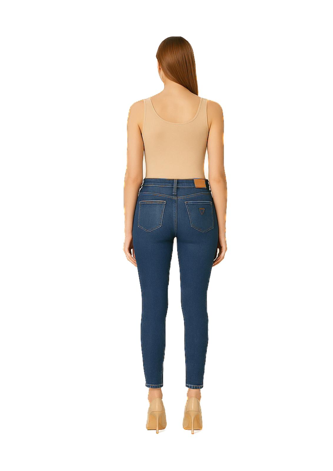 Jeans Guess Donna Skinny Fit in Denim Blu