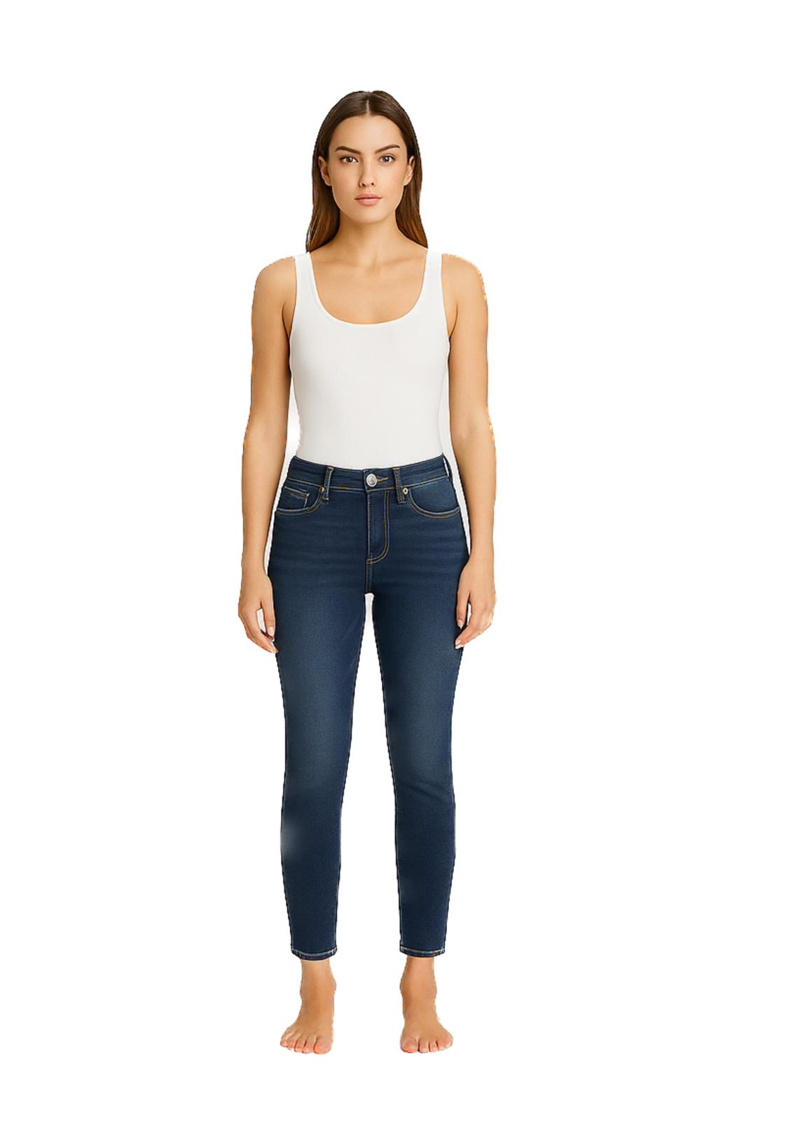 Jeans Guess Donna Slim Fit in Denim Blu