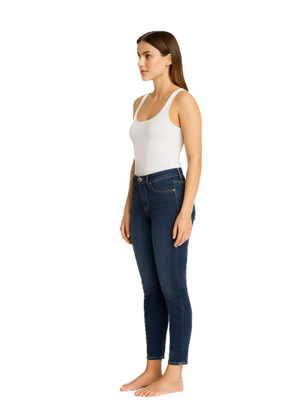 Jeans Guess Donna Slim Fit in Denim Blu