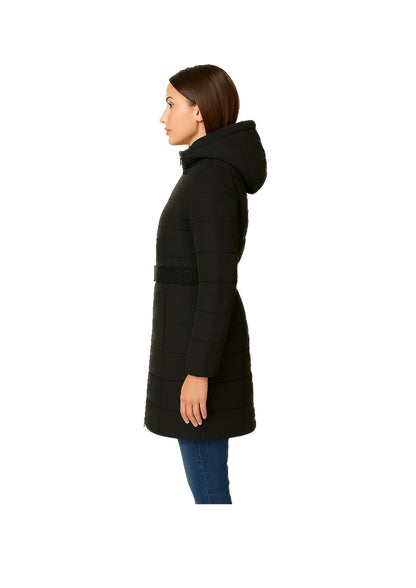Piumino Lungo Guess Donna con Cintura Logo