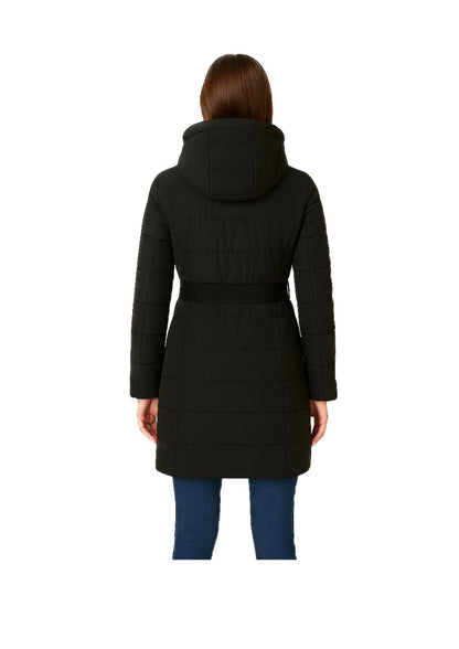 Piumino Lungo Guess Donna con Cintura Logo