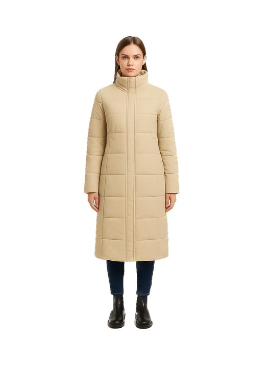 Piumino Lungo Guess Donna con Cappuccio
