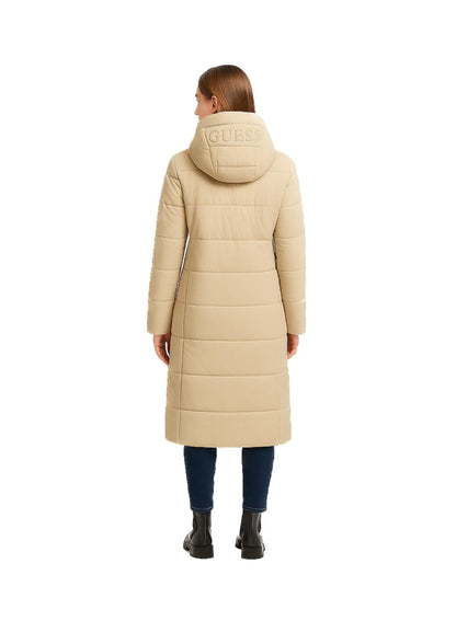 Piumino Lungo Guess Donna con Cappuccio