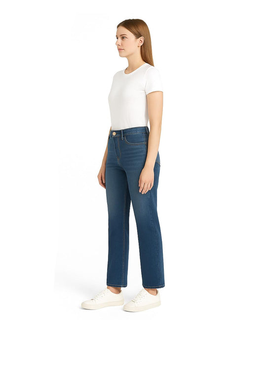 Jeans Guess Donna Straight Fit a Vita Alta