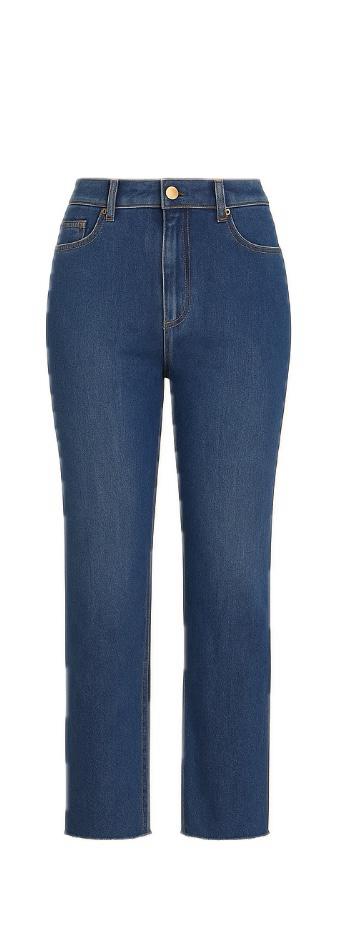 Jeans Guess Donna a Vita Alta con Bottoni Laterali