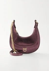 PINKO BRIOCHE HOBO MINI TEXTURE - Borsa a tracolla
