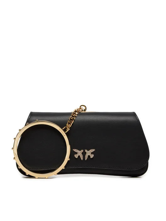 PINKO Borsetta Marpesia Clutch AI 24-25 PLTT 103516 A1YV Nero