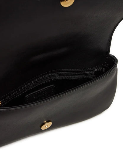 PINKO Borsetta Marpesia Clutch AI 24-25 PLTT 103516 A1YV Nero