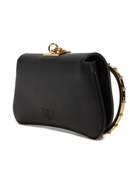 PINKO Borsetta Marpesia Clutch AI 24-25 PLTT 103516 A1YV Nero