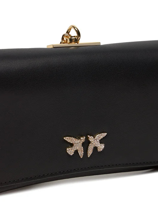 PINKO Borsetta Marpesia Clutch AI 24-25 PLTT 103516 A1YV Nero