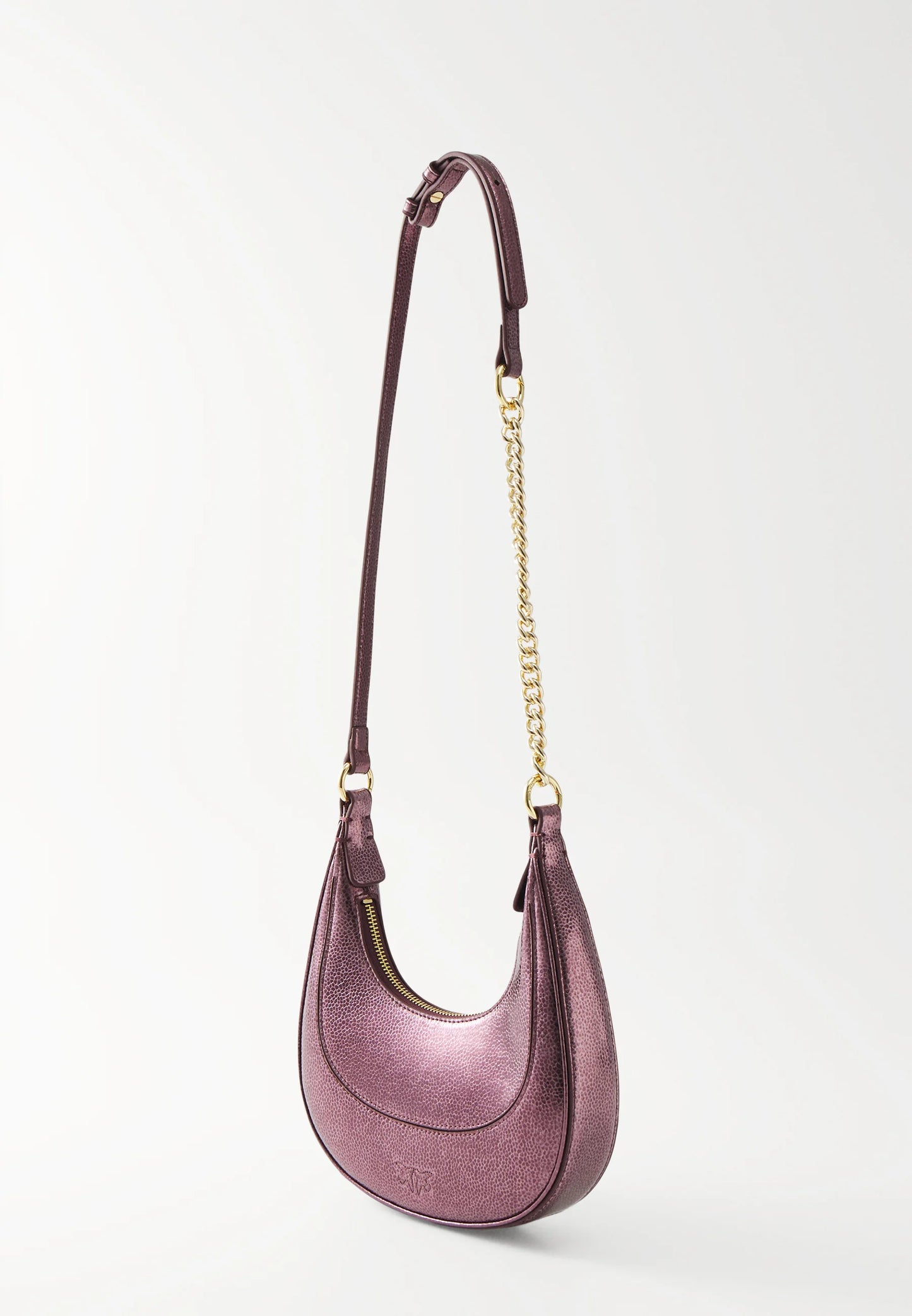 PINKO BRIOCHE HOBO MINI TEXTURE - Borsa a tracolla