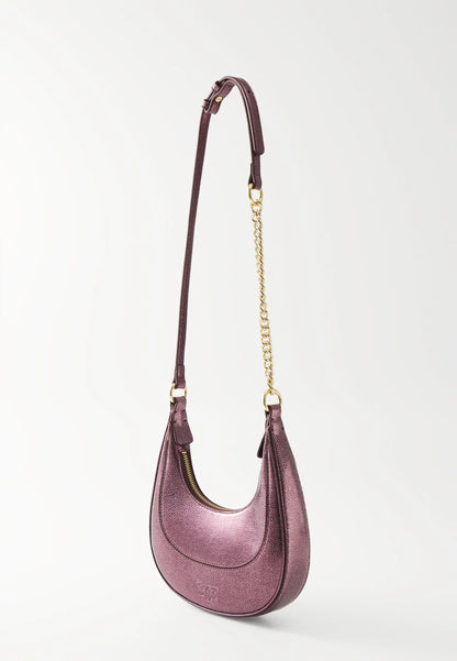 PINKO BRIOCHE HOBO MINI TEXTURE - Borsa a tracolla