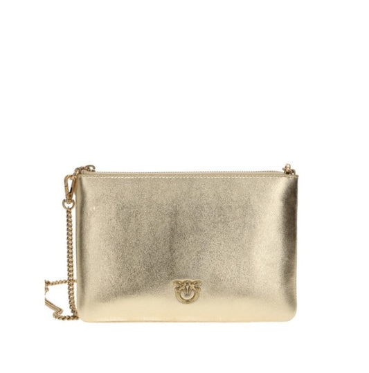 PINKO BORSA DONNA FLAT CLASSIC SHEEP NAPPA LAMINATA