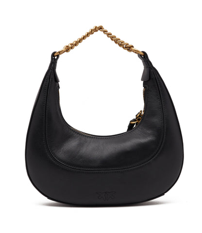 BRIOCHE HOBO MINI MORBIDO - Borsa a mano - black