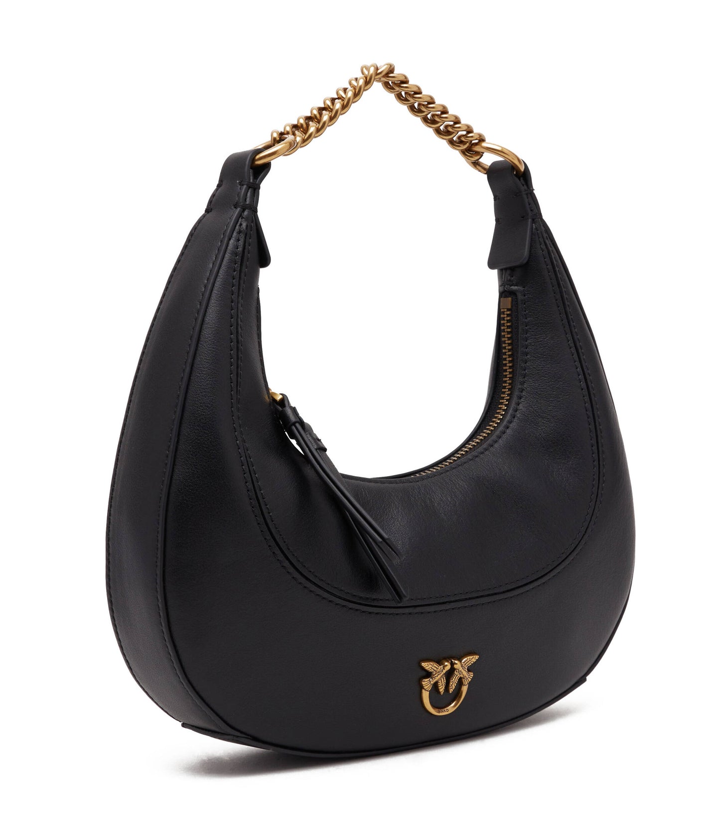 BRIOCHE HOBO MINI MORBIDO - Borsa a mano - black