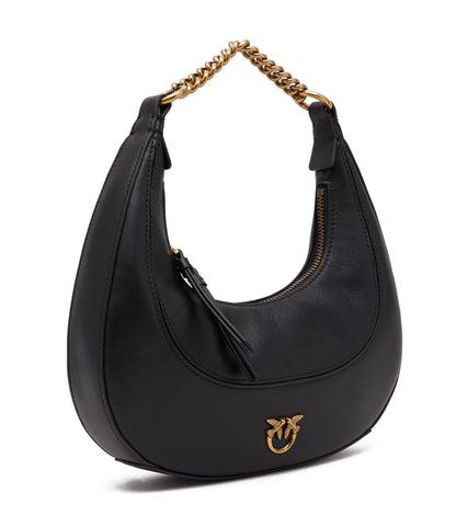 BRIOCHE HOBO MINI MORBIDO - Borsa a mano - black