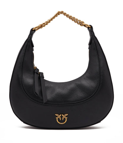 BRIOCHE HOBO MINI MORBIDO - Borsa a mano - black